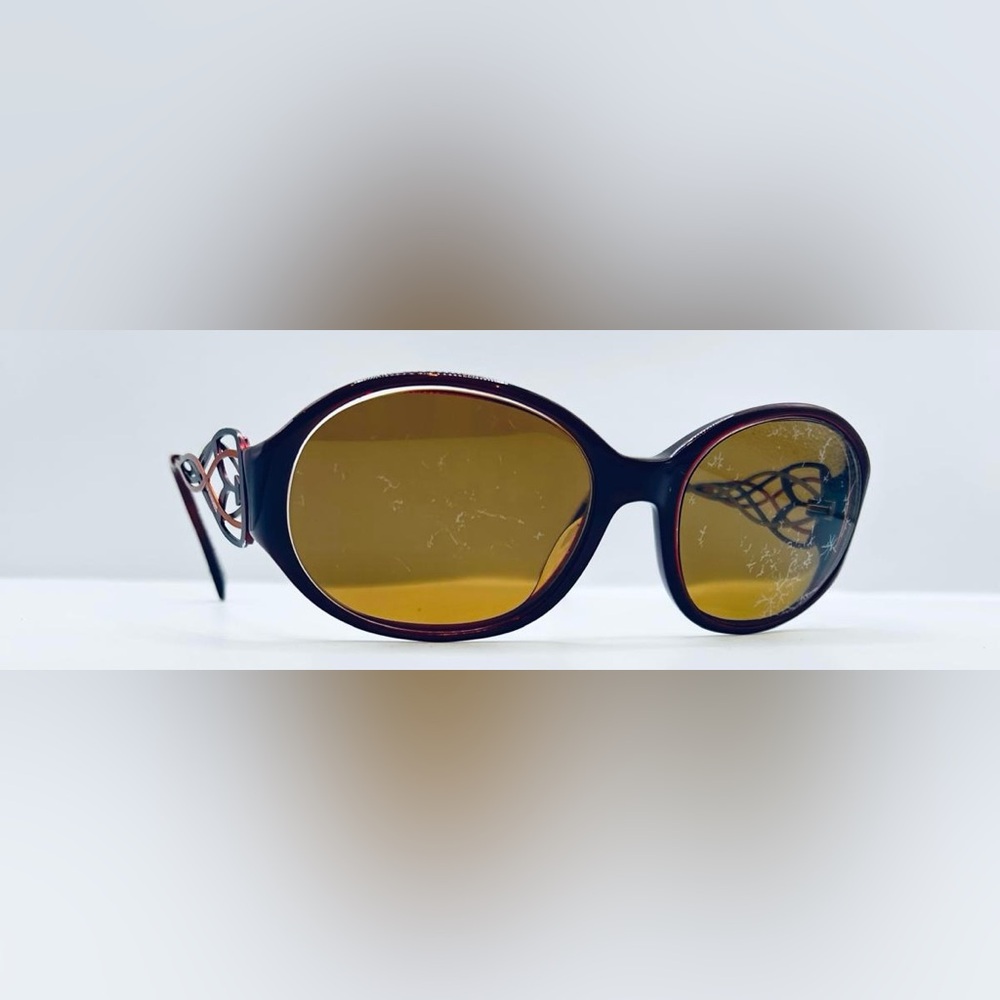 Koali 6685K Purple Burgundy Oval Sunglasses Frames Only